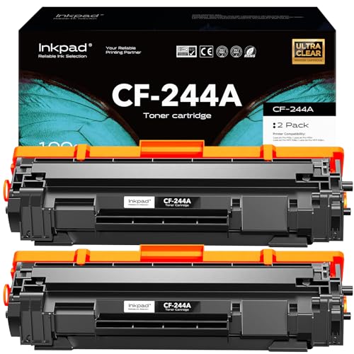 iNKPAD CF244A Toner Schwarz Kompatible für HP 44A Toner CF244A für HP Laserjet Pro MFP M28w Toner für HP Laserjet Pro M15w Toner M15a MFP M28a von iNKPAD