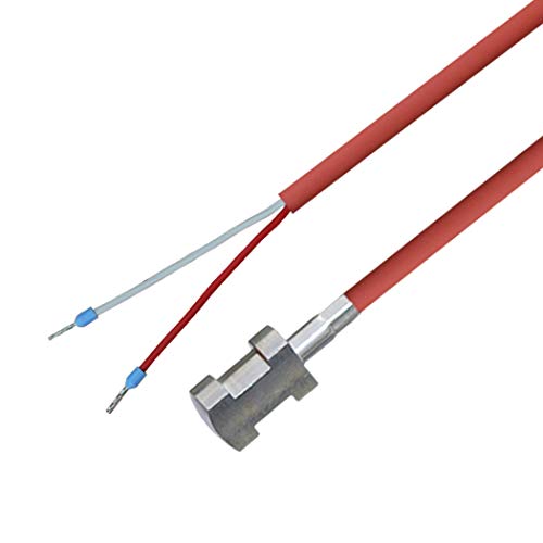 iOVEO 004AL05205 - Rohranlegefühler NTC 10KOHM mit Silikon-Leitung inkl. Befestigung bis 200°C von iOVEO