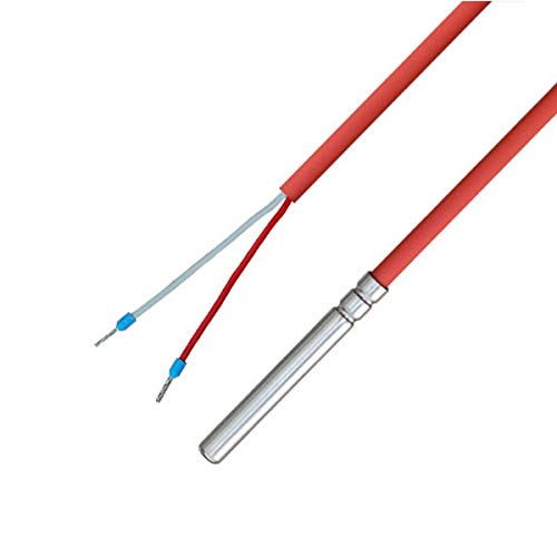 iOVEO 036HS02203 - PT1000 Kabelfühler/Temperaturfühler/Solarfühler/Temperatursensor mit Silikon-Leitung bis 200°C, 3 Meter-Anschlussleitung iOVEO 036HS02203 - PT1000 Kabelfühler/Temperaturfühler/Solarfühler/Temperatursensor mit Silikon-Leitung bis 200°C, 3 Meter-Anschlussleitung von iOVEO