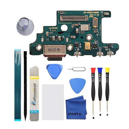 iParto Charging Port Replacement Kit for Samsung Galaxy S20+ 5G SM-G986U SM-G986U1 USB Flex Dock Connector Charging Flex Replacement with Tools iParto Charging Port Replacement Kit for Samsung Galaxy S20+ 5G SM-G986U SM-G986U1 USB Flex Dock Connector Charging Flex Replacement with Tools von iParto