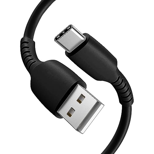 iPro Accessories Für Ulefone Note 12P/Note 11P/Note 13P/Note 9P/Power Armor 14/Note 12/Armor X10 Pro/14 Ladekabel, Typ C Schnellladekabel [1 Meter] 2.4A USB, USB-A auf USB-C Kabel (B) Lack) von iPro Accessories