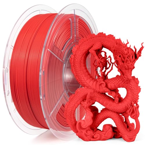 iSANMATE High Speed PLA+ Filament, 1.75+/-0,02mm PLA+ Filament, 3D Hoher Wirkungsgrad Drucker Filament 1kg Spule (2.2 LBS), Unterstützt Druckgeschwindigkeit 30-600mm/s von iSANMATE