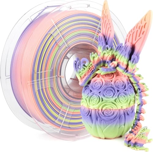 iSANMATE Hohe Geschwindigkeit PLA+ Filament 1.75mm, 1KG Spule Hoher Wirkungsgrad PLA+ Filament, 3D Drucker Filament Für Schnelles Drucken Geeignet, Unterstützt Druckgeschwindigkeit 30-600mm/s von iSANMATE