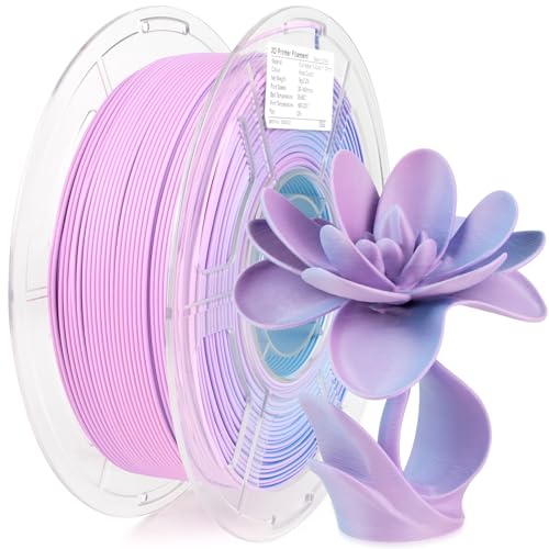 iSANMATE Matte Tri-Color PLA Filament 1.75mm, 3-in-1 Color Koextrusion 3D Filament, Magische Farbwechsel Rainbow Filament 1.75mm, Maßgenauigkeit +/- 0.03 mm, 1 KG Spule iSANMATE Matte Tri-Color PLA Filament 1.75mm, 3-in-1 Color Koextrusion 3D Filament, Magische Farbwechsel Rainbow Filament 1.75mm, Maßgenauigkeit +/- 0.03 mm, 1 KG Spule von iSANMATE