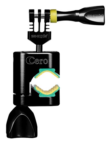 iSHOXS Cero | Action Cam Lenkerhalterung | Professioneler Aluminium Halter passend für GoPro Hero und kompatible Kameras | Profil-Durchmesser 15-30mm | Schwarz von iSHOXS
