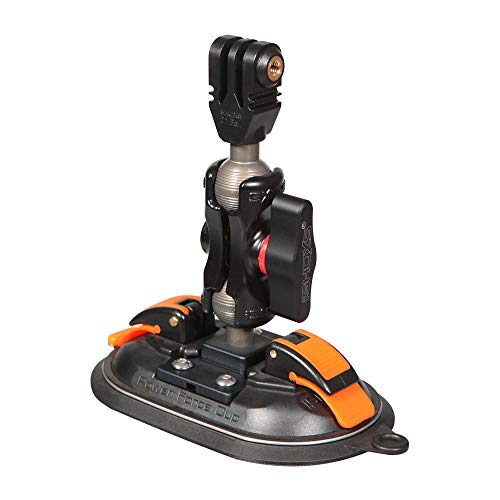 iSHOXS Power Force Cup SE | Action Cam Saugnapfhalterung mit Doppel-Membran | passend für GoPro Hero und kompatible Actionkameras | Suction Cup für Windschutzscheiben, Fenster und Glatte Oberflächen iSHOXS Power Force Cup SE | Action Cam Saugnapfhalterung mit Doppel-Membran | passend für GoPro Hero und kompatible Actionkameras | Suction Cup für Windschutzscheiben, Fenster und Glatte Oberflächen von iSHOXS