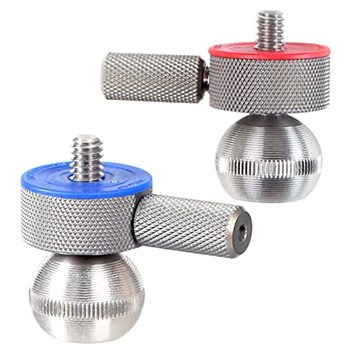iSHOXS Small Grab Adapter | 1/4 Zoll Gewindeadapter | Zubehör Stativtripod Befestigung Halterung | passend für GoPro Hero und kompatibel ActionCam | Kugelköpfe aus Alu von iSHOXS
