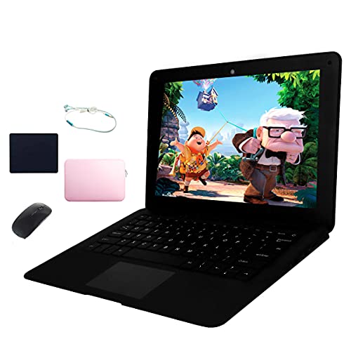 iSTYLE 10,1 Zoll Windows 10 Ultra Thin Full HD Laptop 2 GB RAM 32 GB Speicher [Atom 1,92 GHz Quad Core USB 3.0 WiFi HDMI ] mit, Laptoptasche Maus Mauspad Kopfhörer von iSTYLE