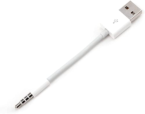 iSeventy9 USB Kabel Adapter 3,5 mm Klinke Datenkabel Ladegerät für Apple iPod Shuffle 3 4 5 6 Generation von iSeventy9