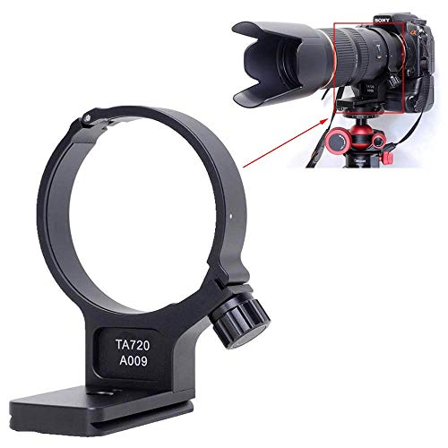 iShoot Metall Lens Collar Tripod Mount Ring Kompatibel mit Tamron SP 70-200mm f/2.8 Di VC USD A009, Lens Support Holder Bracket Bottom is Arca-Swiss Fit Schnellwechselplatte Schwalbenschwanz Groove von iShoot