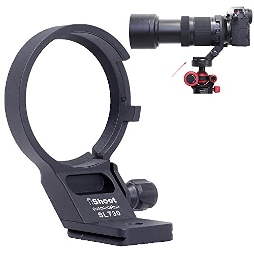 iShoot Objektivkragen Stativhalterungsring kompatibel mit Panasonic Lumix S 70-300 f/4.5-5.6 Makro OIS, Objektivstützhalterung unten ist Arca-Swiss Fit Kamera Schnellwechselplatte für Arca Fit Klemme iShoot Objektivkragen Stativhalterungsring kompatibel mit Panasonic Lumix S 70-300 f/4.5-5.6 Makro OIS, Objektivstützhalterung unten ist Arca-Swiss Fit Kamera Schnellwechselplatte für Arca Fit Klemme von iShoot