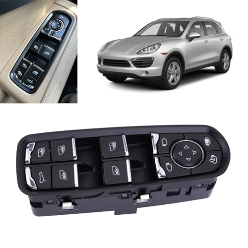 7PP959858AE Fensterheberschalter vorne links für 2010-2021 Porsche Cayenne 92A Macan Fensterheber Hauptschalter 7PP 959 858 Q, 7PP959858Q, 7PP.959.858.A Elektrischer Fensterheberschalter 7PP959858AE Fensterheberschalter vorne links für 2010-2021 Porsche Cayenne 92A Macan Fensterheber Hauptschalter 7PP 959 858 Q, 7PP959858Q, 7PP.959.858.A Elektrischer Fensterheberschalter von iSpchen