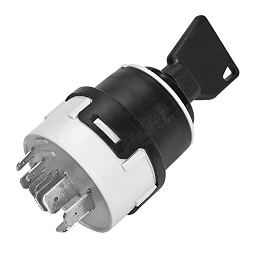 iSpchen Auto Zündschalter 24V Zündstartschalter 9-Pin Zündschloss für Auto Traktor Gabelstapler von iSpchen