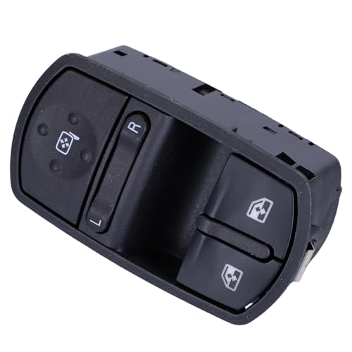 iSpchen Elektrische Fensterheber Schalter Vorne Links für Opel Corsa E 2014/09-2019/06 X15 1.4 Turbo Fensterheber Schalter Schalteinheit Vorne Links Hauptschalter 12 41 701, 1241701, 13430017 von iSpchen