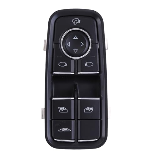 iSpchen Fensterheber Schalter Vorne Links Kompatibel für Porsche 911 Cabrio Targa 991 Elektrischer Fensterheberschalter Autofenster Steuerschalter Auto Power Fenster Schalter Ersetzt 99161315702DML von iSpchen