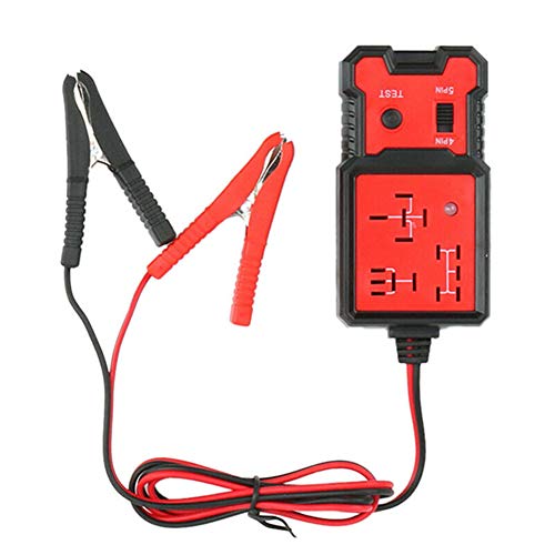 iSpchen Relais Tester Auto Kfz-Relaistester Trennrelais 12v Autobatterie Tester mit Clips Diagnosewerkzeug von iSpchen