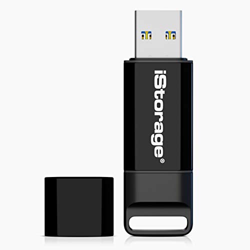 iStorage datAshur BT 128 GB | Verschlüsseltes sicheres Flash-Laufwerk | Entsperren über das Smartphone mit Bluetooth | Zertifiziert nach FIPS 140-2 Level 3 | Bereit für die Fernverwaltung von iStorage