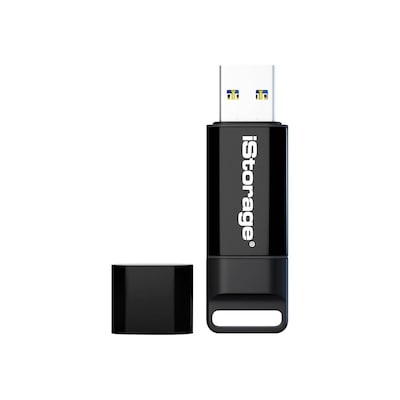 iStorage datAshur BT USB3.2 Gen 1 Flash Drive 64GB 2FA Schwarz von iStorage