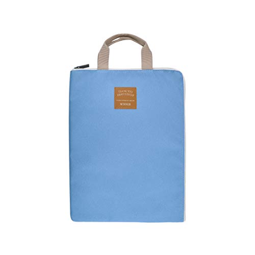 iSuperb® A4 Dokument Organizer Tasche Halter iPad Tasche Fall wasserdicht geräumige Tasche für Männer Frauen 35 * 27cm blau von iSuperb