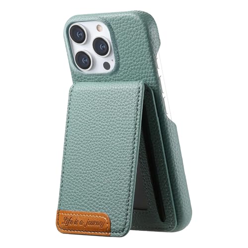 2 in 1 Wallet Phone Case for iPhone 16 Pro, Shockproof Ultrathin Phone Case, RFID Anti-Theft Wallet Blue von iTape