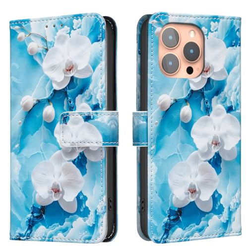 Painted Leather Case Flip Phone Case for iPhone 16 Pro, Blue Butterfly Flower Rose Multifunctional Leather Phone Case Wallet Flip Stand with Multi-Card Slot Pocket Painted Leather Case Flip Phone Case for iPhone 16 Pro, Blue Butterfly Flower Rose Multifunctional Leather Phone Case Wallet Flip Stand with Multi-Card Slot Pocket von iTape