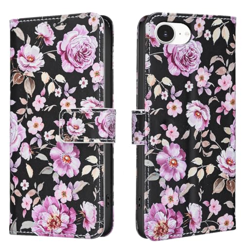 Painted Leather Case Flip Phone Case for iPhone 16E, Blue Butterfly Flower Rose Multifunctional Leather Phone Case Wallet Flip Stand with Multi-Card Slot Pocket Painted Leather Case Flip Phone Case for iPhone 16E, Blue Butterfly Flower Rose Multifunctional Leather Phone Case Wallet Flip Stand with Multi-Card Slot Pocket von iTape
