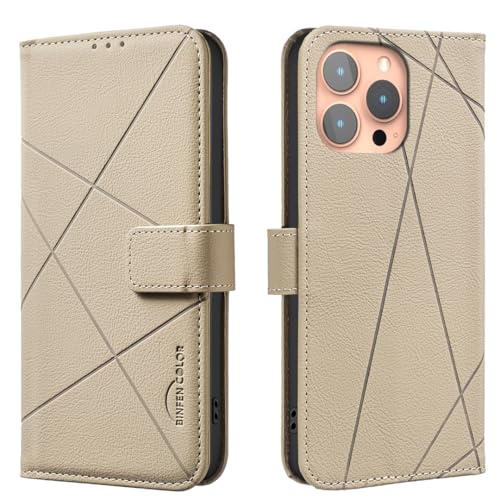 Wallet Handyhülle für iPhone 16 Pro Max, RFID Anti-Diebstahl Brieftasche, Gepresste Kante Ledertasche Flip Cover Ständer Wallet Handyhülle für iPhone 16 Pro Max, RFID Anti-Diebstahl Brieftasche, Gepresste Kante Ledertasche Flip Cover Ständer von iTape
