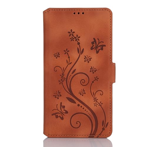 iTape Brieftasche Handyhülle für Samsung Galaxy A24 4G mit Mehrere Kartenfächer, Magnetischer Flip-Halter, verträumter Schmetterling Blumenmädchen Handyhülle iTape Brieftasche Handyhülle für Samsung Galaxy A24 4G mit Mehrere Kartenfächer, Magnetischer Flip-Halter, verträumter Schmetterling Blumenmädchen Handyhülle von iTape
