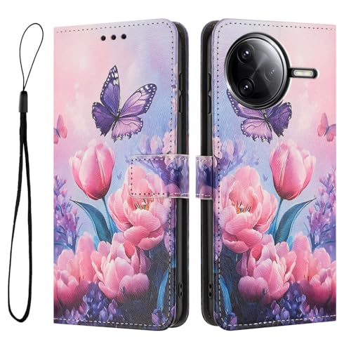 iTape Brieftasche Handyhülle für Xiaomi Poco F7 Pro Gemalt Sonnenblume Mandala Schmetterling Mehrere Kartenfächer Flip Stand Crossbody Handgelenkschlaufe Geeignet für Damen Handyhülle iTape Brieftasche Handyhülle für Xiaomi Poco F7 Pro Gemalt Sonnenblume Mandala Schmetterling Mehrere Kartenfächer Flip Stand Crossbody Handgelenkschlaufe Geeignet für Damen Handyhülle von iTape