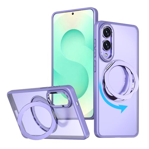 iTape Magnetische Handyhülle für Samsung Galaxy S25 Edge, 360° drehbare Halterung unterstützt kabelloses Aufladen, stoßfeste ultradünne Schale, Lila iTape Magnetische Handyhülle für Samsung Galaxy S25 Edge, 360° drehbare Halterung unterstützt kabelloses Aufladen, stoßfeste ultradünne Schale, Lila von iTape
