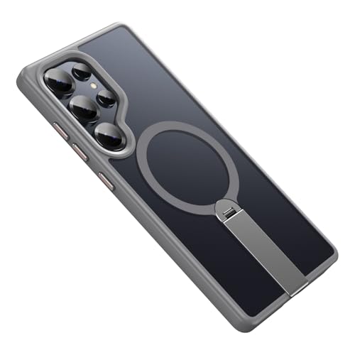 iTape Magnetische Handyhülle für Samsung Galaxy S25 Ultra, unterstützt kabelloses Aufladen, um 360 ° drehbare, unsichtbare Halterung, militärischer Fallschutz, Grau iTape Magnetische Handyhülle für Samsung Galaxy S25 Ultra, unterstützt kabelloses Aufladen, um 360 ° drehbare, unsichtbare Halterung, militärischer Fallschutz, Grau von iTape