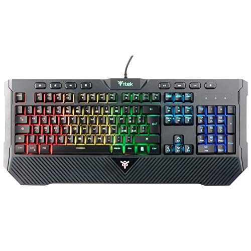 ITEK Tastiera Gaming Q11 - Membrana, RGB, Multimediale von iTek