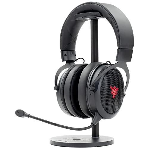 Itek Gaming-Headset H500W2 - Gaming Headset mit abnehmbarem Mikrofon - 2.4G Wireless Gaming Headset mit externer Geräuschunterdrückung LED Beleuchtung geeignet für PC und Konsole schwarz einstellbar Itek Gaming-Headset H500W2 - Gaming Headset mit abnehmbarem Mikrofon - 2.4G Wireless Gaming Headset mit externer Geräuschunterdrückung LED Beleuchtung geeignet für PC und Konsole schwarz einstellbar von iTek