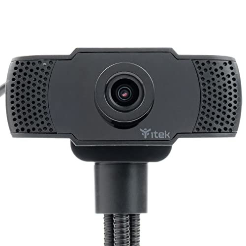 Itek Webcam mit Mikrofon W300 Full HD 30FPS USB inkl. Stativ von iTek
