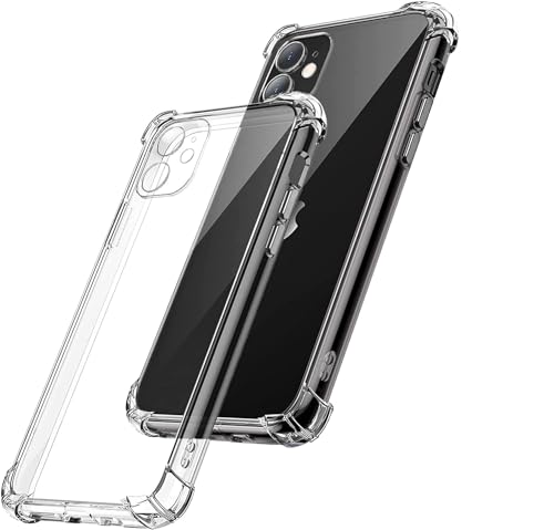 iTemizer Schutzhülle für iPhone 11, transparent, vergilbungsfrei, mit Bumper für Stoßdämpfung, vollständiger Schutz der Kameras und Anti-Kratzer 6,1 Zoll iTemizer Schutzhülle für iPhone 11, transparent, vergilbungsfrei, mit Bumper für Stoßdämpfung, vollständiger Schutz der Kameras und Anti-Kratzer 6,1 Zoll von iTemizer