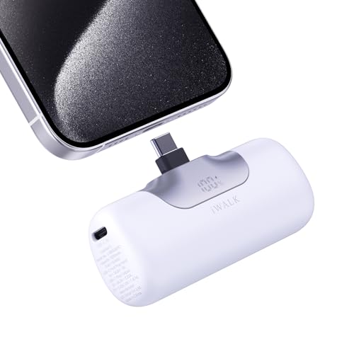 iWALK Powerbank 5500mAh Mini USB C Power Bank 22.5W Fast Charging Powerbank Klein Leicht Kompakte Externe Handyakkus für iPhone 16/16 Plus/16 Pro Max,iPad, Samsung Galaxy S24/S25, Android Handy iWALK Powerbank 5500mAh Mini USB C Power Bank 22.5W Fast Charging Powerbank Klein Leicht Kompakte Externe Handyakkus für iPhone 16/16 Plus/16 Pro Max,iPad, Samsung Galaxy S24/S25, Android Handy von iWALK