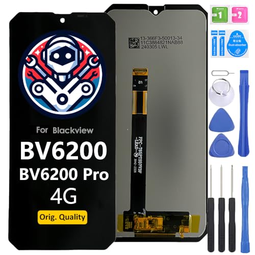 iYAiYO Bildschirm Ersatz Display LCD Touch Screen für Blackview BV6200 Original Vormontiertes Display Mit Werkzeug iYAiYO Bildschirm Ersatz Display LCD Touch Screen für Blackview BV6200 Original Vormontiertes Display Mit Werkzeug von iYAiYO