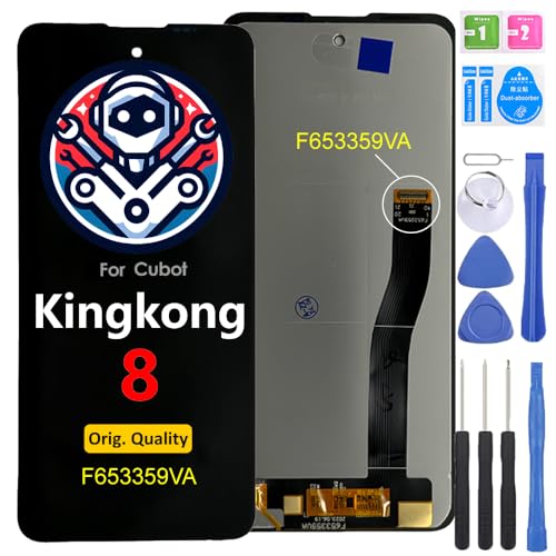 iYAiYO Bildschirm Ersatz Display LCD Touch Screen für Cubot Kingkong 8 Original Vormontiertes Display Mit Werkzeug von iYAiYO