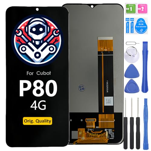 iYAiYO Bildschirm Ersatz Display LCD Touch Screen für Cubot P80 Original Vormontiertes Display Mit Werkzeug iYAiYO Bildschirm Ersatz Display LCD Touch Screen für Cubot P80 Original Vormontiertes Display Mit Werkzeug von iYAiYO