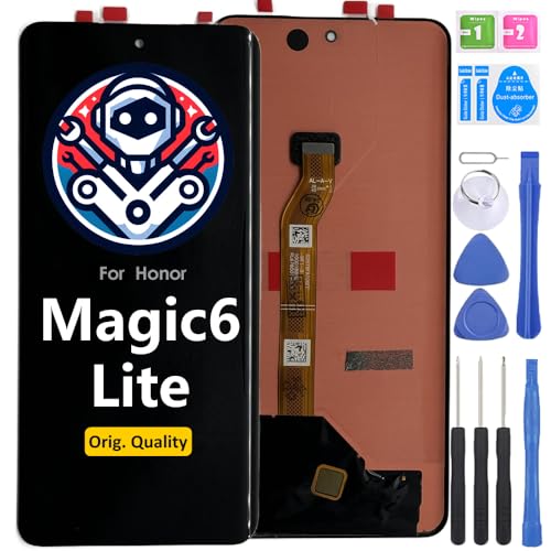 iYAiYO Bildschirm Ersatz Display LCD Touch Screen für Honor Magic6 Lite OLED Original Vormontiertes Display Mit Werkzeug von iYAiYO