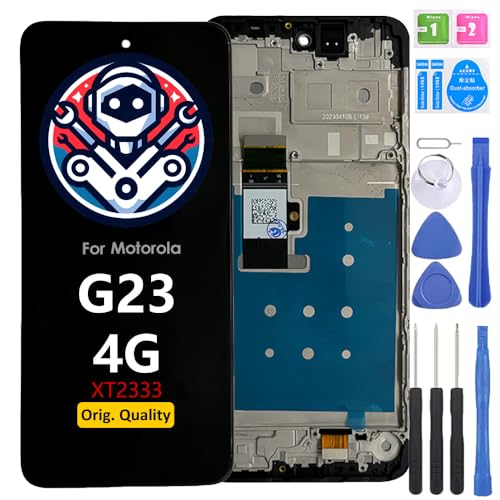 iYAiYO Bildschirm Ersatz Display LCD Touch Screen für Motorola Moto G23 Original mit Rahmen Vormontiertes Display Mit Werkzeug iYAiYO Bildschirm Ersatz Display LCD Touch Screen für Motorola Moto G23 Original mit Rahmen Vormontiertes Display Mit Werkzeug von iYAiYO