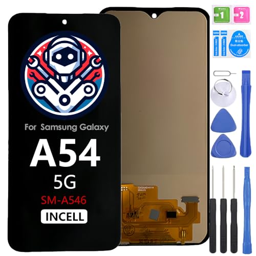 iYAiYO Bildschirm Ersatz Display LCD Touch Screen für Samsung Galaxy A54 5G SM-A546 incell Vormontiertes Display Mit Werkzeug iYAiYO Bildschirm Ersatz Display LCD Touch Screen für Samsung Galaxy A54 5G SM-A546 incell Vormontiertes Display Mit Werkzeug von iYAiYO