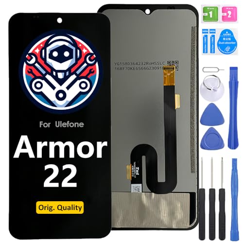iYAiYO Bildschirm Ersatz Display LCD Touch Screen für Ulefone Armor 22 Original Vormontiertes Display Mit Werkzeug iYAiYO Bildschirm Ersatz Display LCD Touch Screen für Ulefone Armor 22 Original Vormontiertes Display Mit Werkzeug von iYAiYO