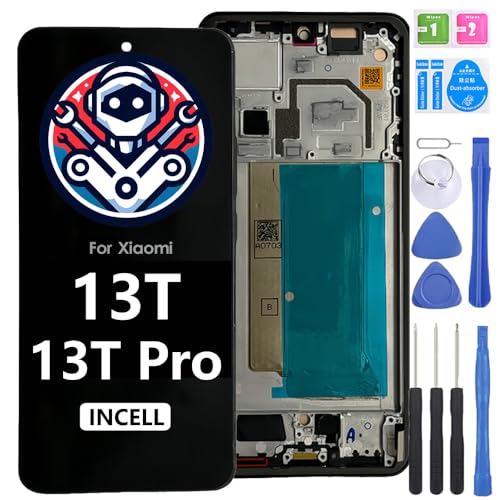 iYAiYO Bildschirm Ersatz Display LCD Touch Screen für Xiaomi 13T Pro incell mit Rahmen Vormontiertes Display Mit Werkzeug iYAiYO Bildschirm Ersatz Display LCD Touch Screen für Xiaomi 13T Pro incell mit Rahmen Vormontiertes Display Mit Werkzeug von iYAiYO