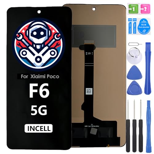 iYAiYO Bildschirm Ersatz Display LCD Touch Screen für Xiaomi Poco F6 incell Vormontiertes Display Mit Werkzeug iYAiYO Bildschirm Ersatz Display LCD Touch Screen für Xiaomi Poco F6 incell Vormontiertes Display Mit Werkzeug von iYAiYO