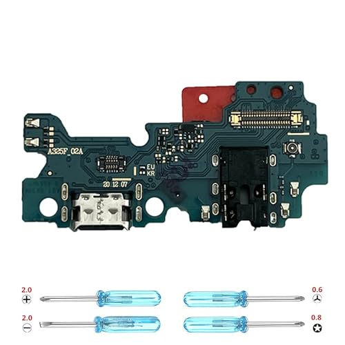 iYAiYO Docking-Anschluss für Samsung A32 4G SM-A325F, SM-A325F/DS, SM-A325M, SM-A325N Ladebuchse Ersatz mit Installationswerkzeug iYAiYO Docking-Anschluss für Samsung A32 4G SM-A325F, SM-A325F/DS, SM-A325M, SM-A325N Ladebuchse Ersatz mit Installationswerkzeug von iYAiYO