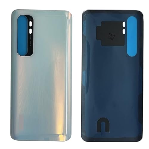 iYAiYO Hintere Abdeckung aus Glas für Xiaomi Mi Note 10 Lite M2002F4LG, M1910F4G, Ersatzteil des Gehäuses, Batterieabdeckung hinten mit vorinstalliertem Klebstoff, Weiß iYAiYO Hintere Abdeckung aus Glas für Xiaomi Mi Note 10 Lite M2002F4LG, M1910F4G, Ersatzteil des Gehäuses, Batterieabdeckung hinten mit vorinstalliertem Klebstoff, Weiß von iYAiYO
