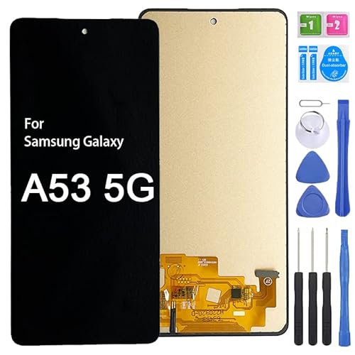 iYAiYO Incell Display Digitalisierer Touchscreen Ersatz kompatibel mit Samsung A53 5G Komplettbildschirm mit Werkzeugen-Schwarz iYAiYO Incell Display Digitalisierer Touchscreen Ersatz kompatibel mit Samsung A53 5G Komplettbildschirm mit Werkzeugen-Schwarz von iYAiYO