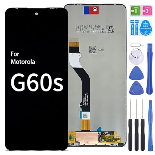 iYAiYO LCD-Display Digitalisierer Touchscreen Ersatz kompatibel mit Motorola G60S XT2133-2 Komplettbildschirm mit Werkzeugen-Schwarz iYAiYO LCD-Display Digitalisierer Touchscreen Ersatz kompatibel mit Motorola G60S XT2133-2 Komplettbildschirm mit Werkzeugen-Schwarz von iYAiYO