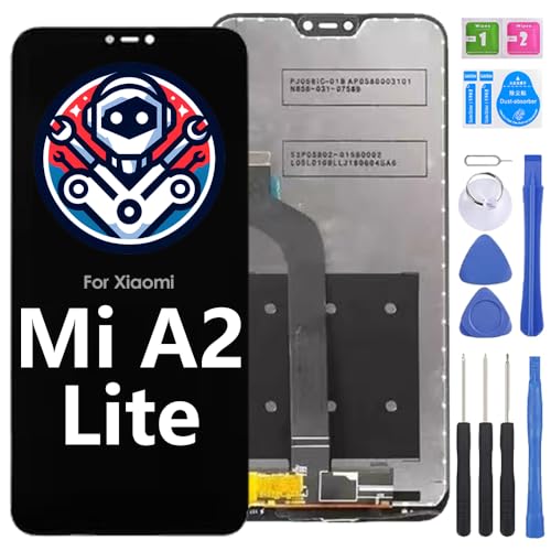 iYAiYO LCD-Display Digitalisierer Touchscreen Ersatz kompatibel mit Xiaomi Mi A2 Lite M1805D1SG Komplettbildschirm mit Werkzeugen-Schwarz iYAiYO LCD-Display Digitalisierer Touchscreen Ersatz kompatibel mit Xiaomi Mi A2 Lite M1805D1SG Komplettbildschirm mit Werkzeugen-Schwarz von iYAiYO